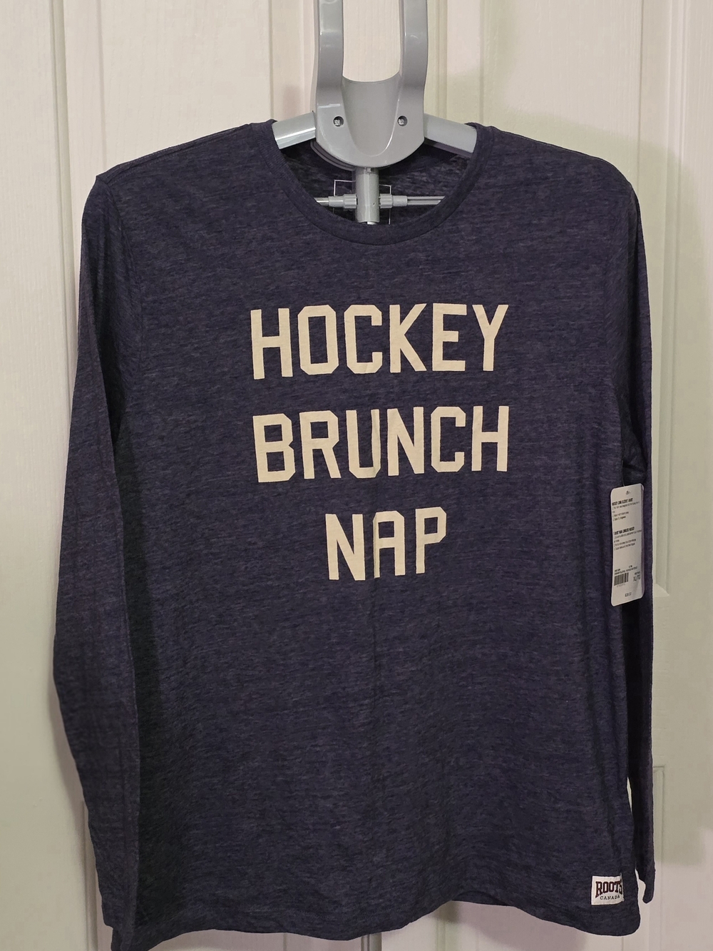 Roots long sleeve shirt - Hockey Brunch Nap